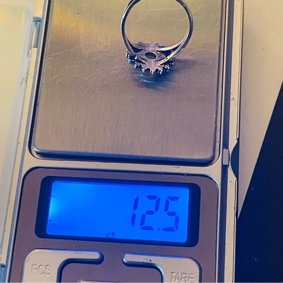 New RARE Cats Eye Chrysoberyl Yellow Green Artisan Sun 925 Sterling Silver Ring - Picture 9 of 17